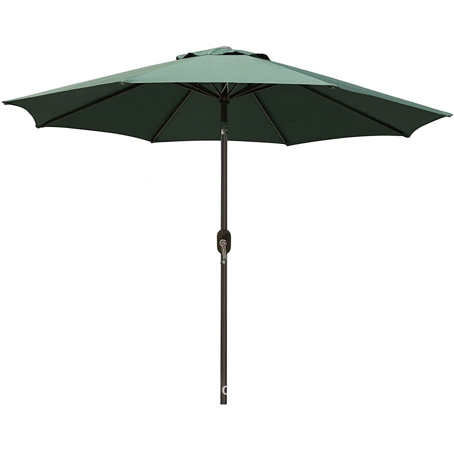 Umbrela Rotunda de Soare pentru Terasa sau Gradina, Flippy, Diametru 2.70 m, Inaltime 2.80 m, 9 Brate, Manivela,