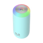 Umidificator, H2O, cu Difuzor de Aroma, Lumina de Noapte LED in 7 Culori, Zgomot Redus, 14.7x7.2cm, 350mL, Culoare