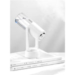 Umidificator si Purificator aer ultrasonic portabil, rezervor 200ml, cu ioni negativi, LED 7 culori, rotatie 360 grade,