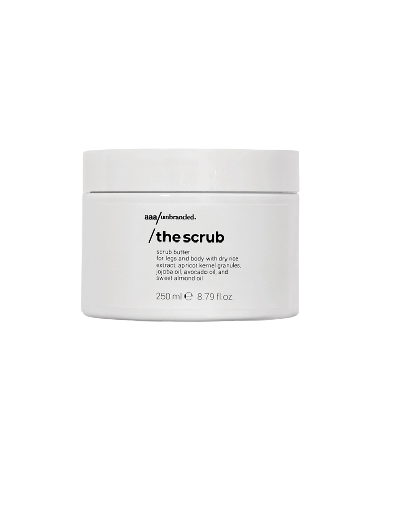 Unbranded, The Scrub, Curăță în profunzime și exfoliază, Exfoliant pentru corp, 250 ml