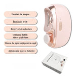 Unghiera Electrica 2 in 1, Flippy, Taiat si Slefuit, 2 Viteze, Lumina LED, Design Ergonomic, Compartiment Resturi,