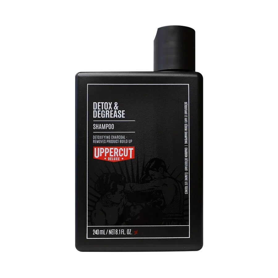 Uppercut Deluxe, Detox & Decrease, Șampon pentru păr, Detoxifiant, 240 ml