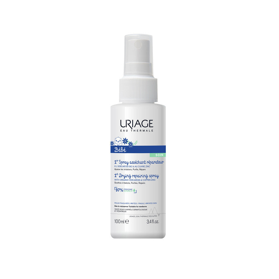 Uriage, 1er Bebe, +Zn, Anti-iritare, Spray, 100 ml