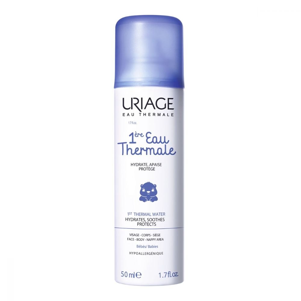 Uriage, 1er Bebe, Liniștitor și calmant, Apă termală, Pentru față, 150 ml