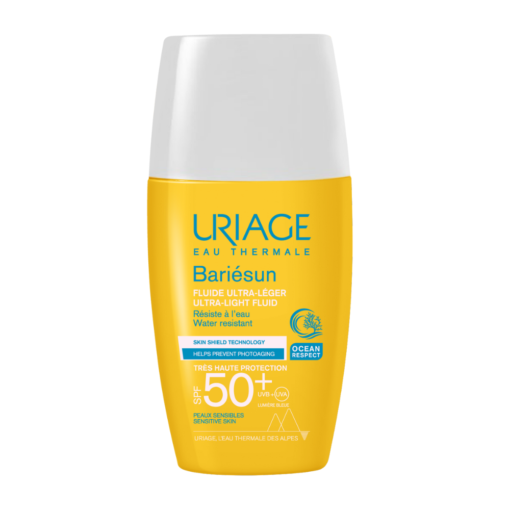 Uriage, Bariesun, Protecție solară, Fluid de protecție solară, SPF 50+, 30 ml