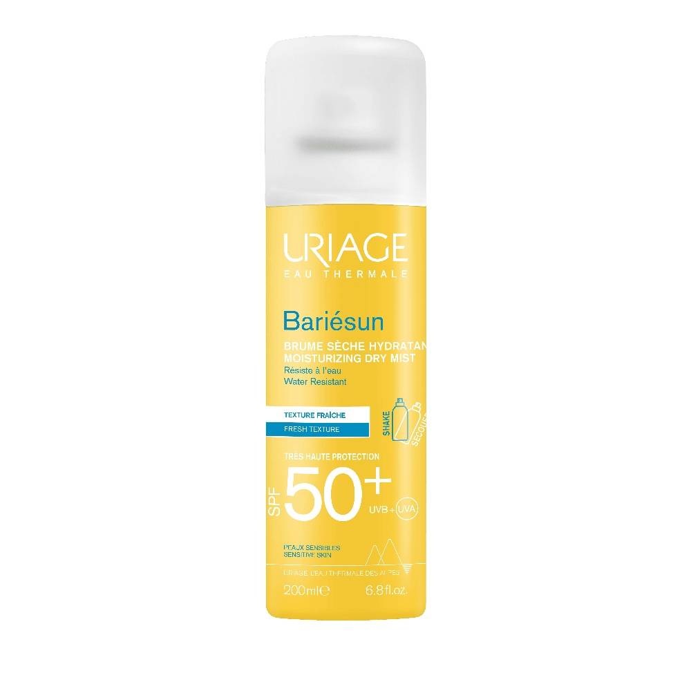 Uriage, Bariesun, Protecție solară, Spray pentru protecție solară, SPF 50+, 200 ml
