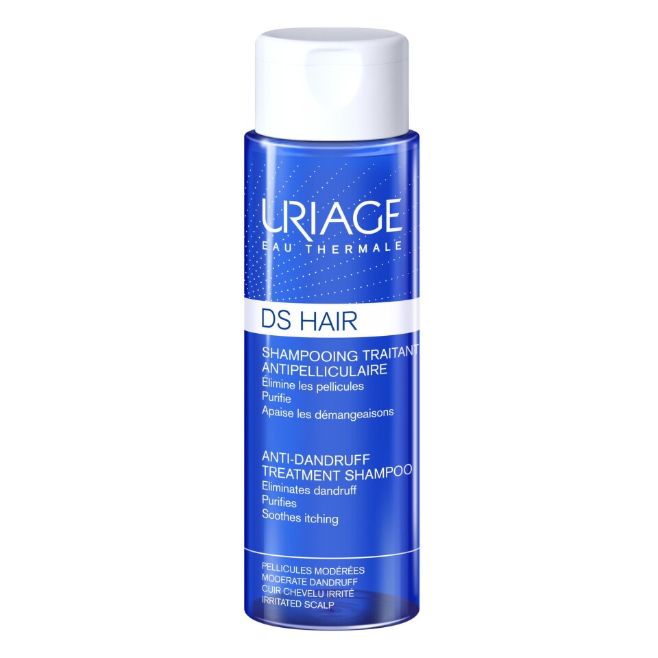 Uriage, DS Hair, Șampon pentru păr, Antimătreață, 200 ml
