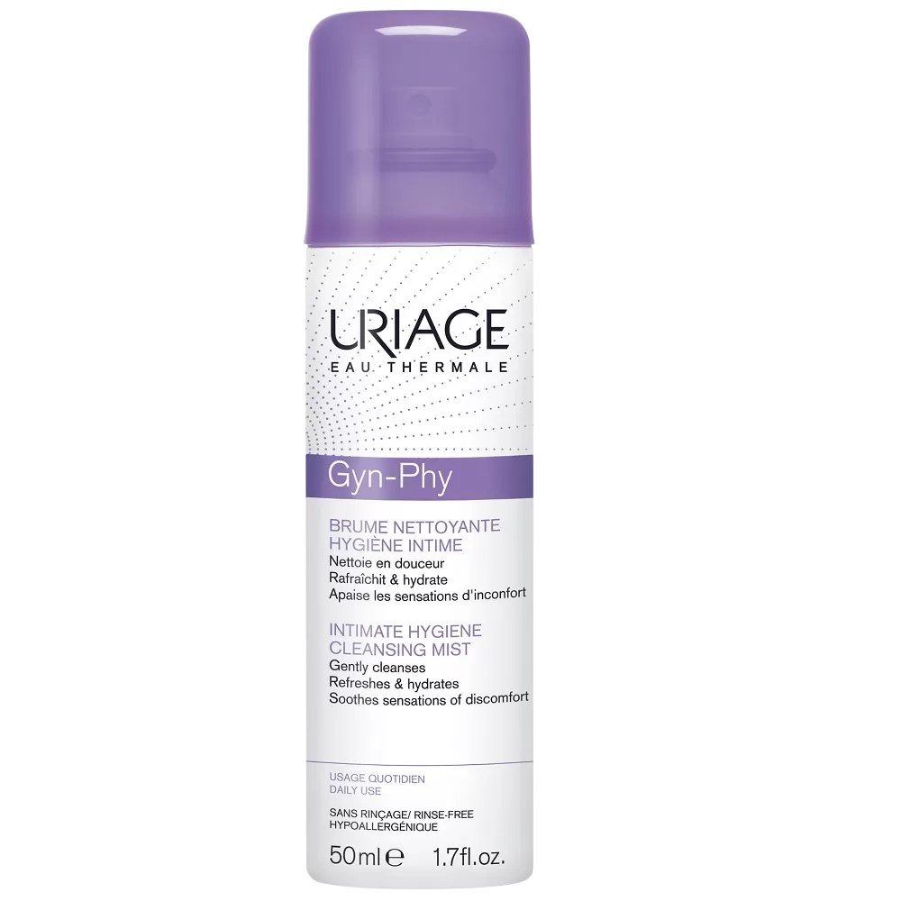 Uriage, Gyn-Phy, Curățare, Spray intim, 50 ml