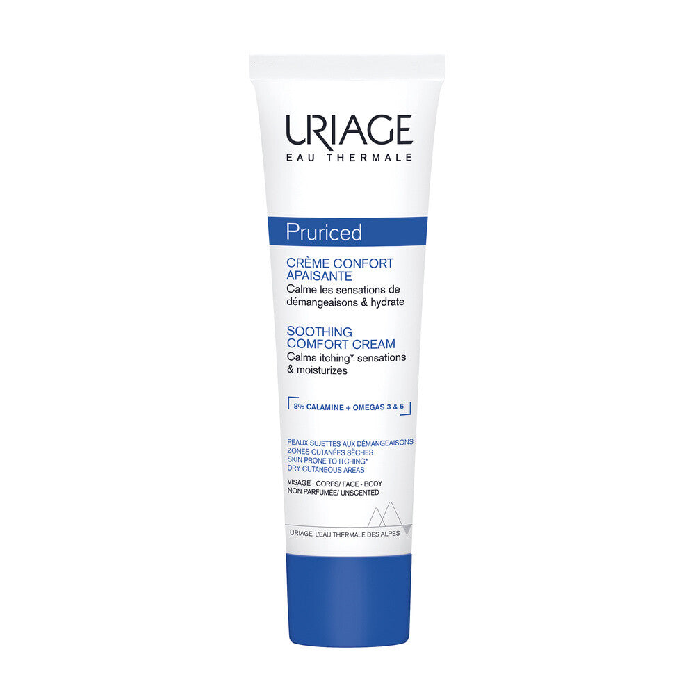 Uriage, Pruriced, Calmant, Smântână, Pentru față, 100 ml