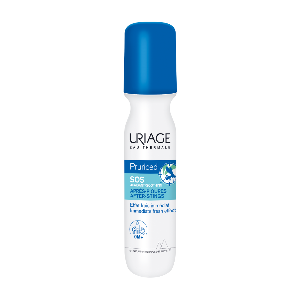 Uriage, Pruriced SOS, După înțepături, Calmant, Ulei de corp roll-on, Pe tot corpul, 15 ml