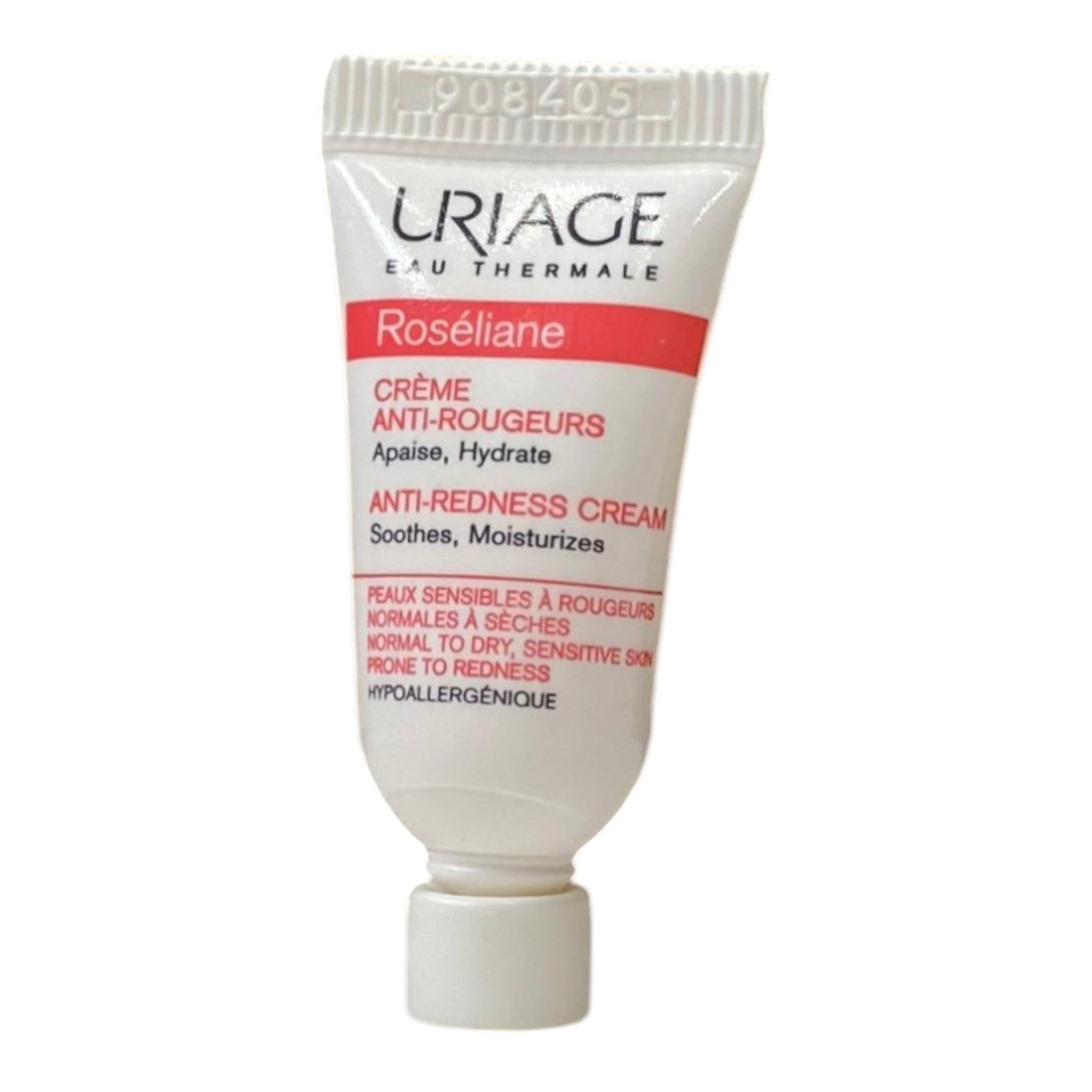 Uriage, Roseliane, Apă termală, Anti-roșeață, Zi, Smântână, Pentru față, 3 ml *Mostră - Olmarkt