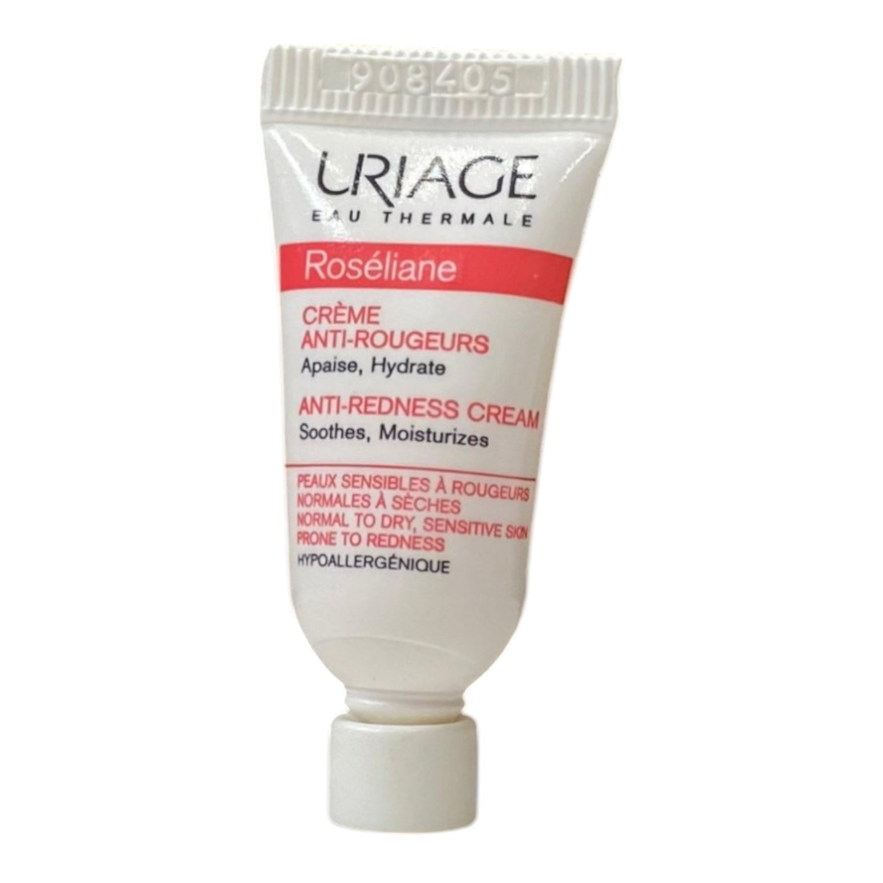 Uriage, Roseliane, Apă termală, Anti-roșeață, Zi, Smântână, Pentru față, 3 ml *Mostră - Olmarkt