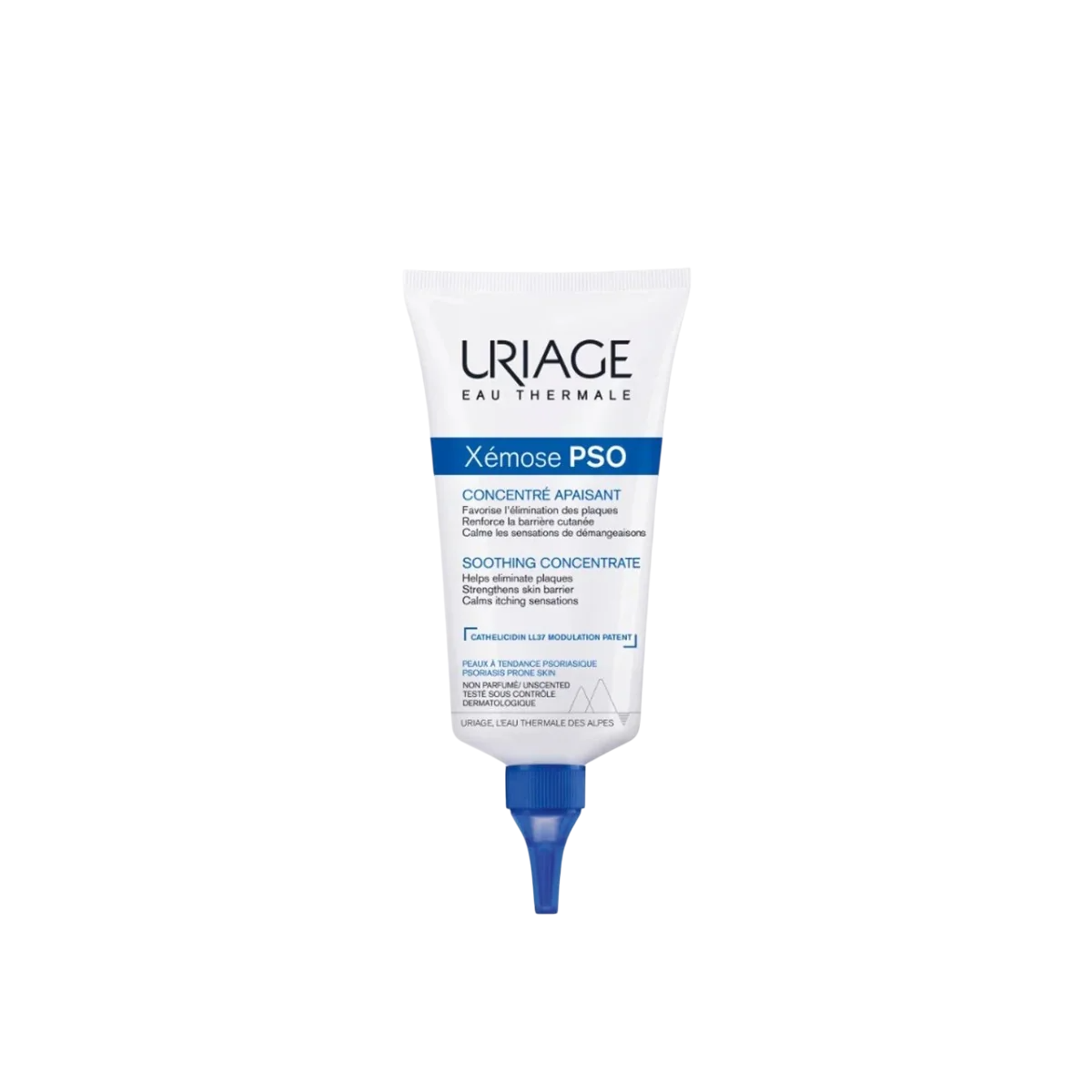 Uriage, Xemose PSO, Calmant, Cremă pentru tratament local, Predispus la psoriazis, 150 ml