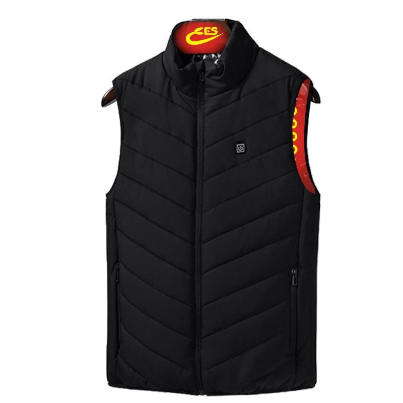 Vesta Inteligenta Incalzita, Flippy, Unisex, 2 Zone de Incalzire, Umplutura Bumbac, 3 Trepte de Temperatura, Incarcare