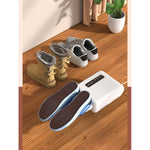 Uscator de Pantofi, Flippy, Functie de Uscare, Dezinfectie, Dezodorizare, Montaj pe Perete fara Perforare, din PVC,