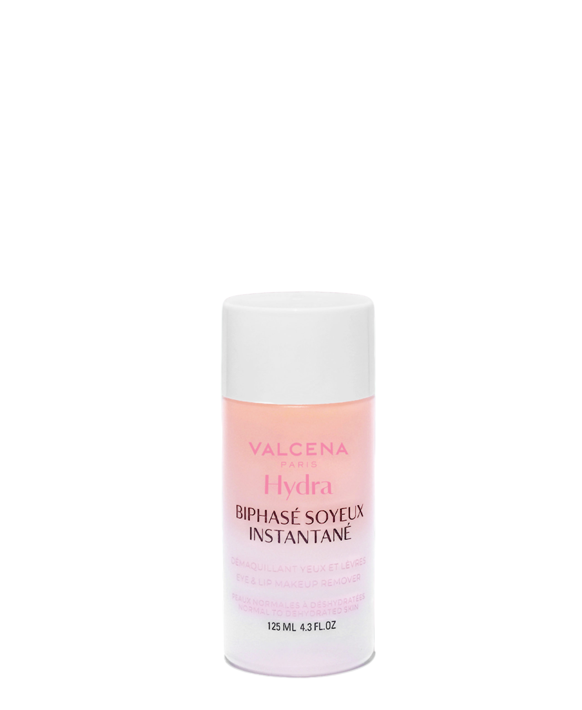 Valcena, Biphase Soyeux Instantane, Makeup Remover Lotion, 125 ml