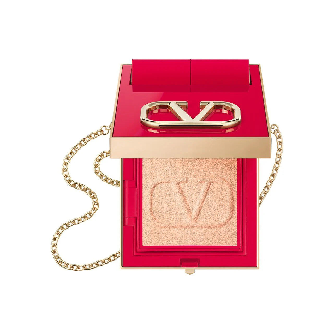Valentino, Go-Clutch, Strălucire, Pudră compactă, 03, Mediu, 4.2 g - Olmarkt