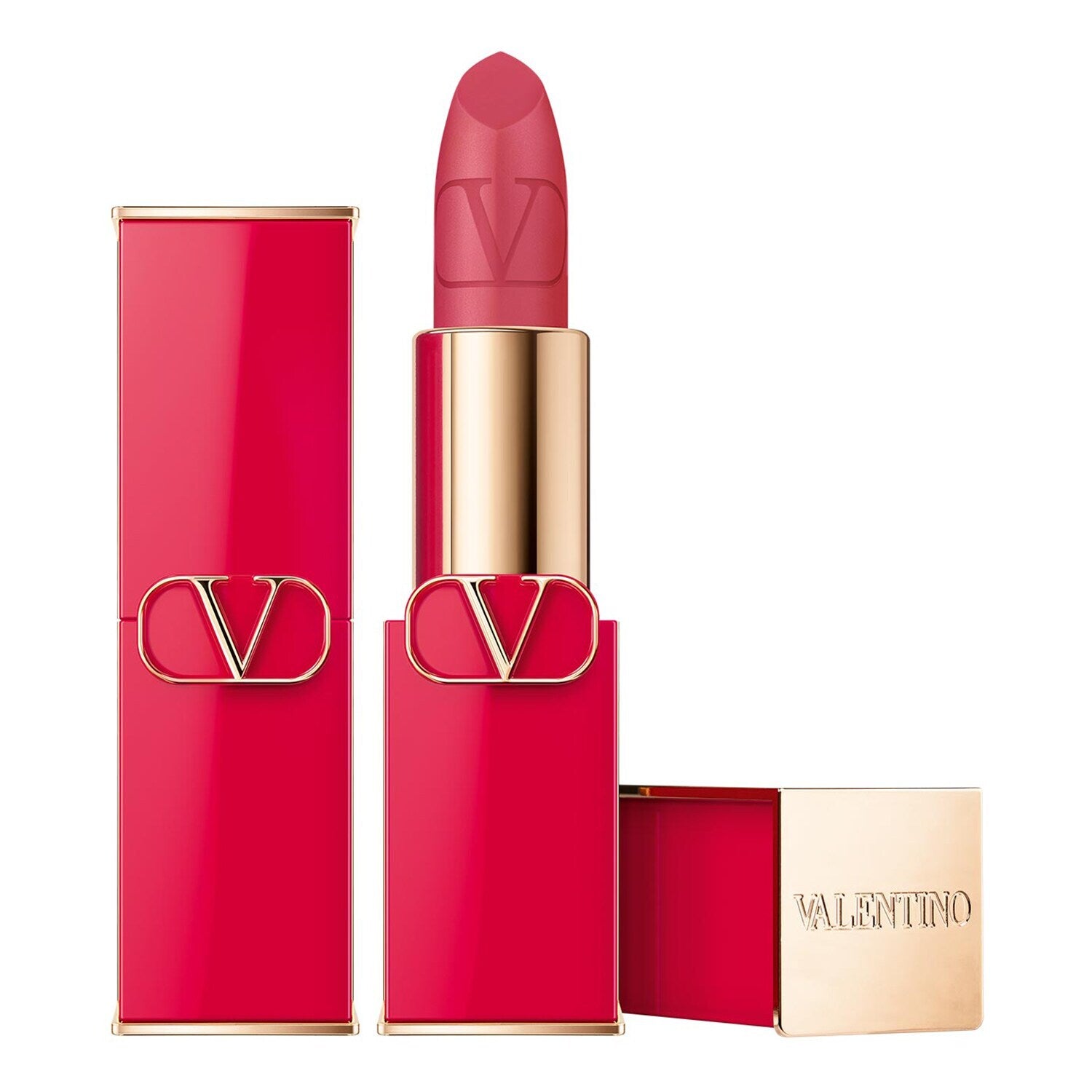 Valentino, Rosso, Mat, Ruj cremos, 102R, Reincărcabilă, 3.5 g - Olmarkt