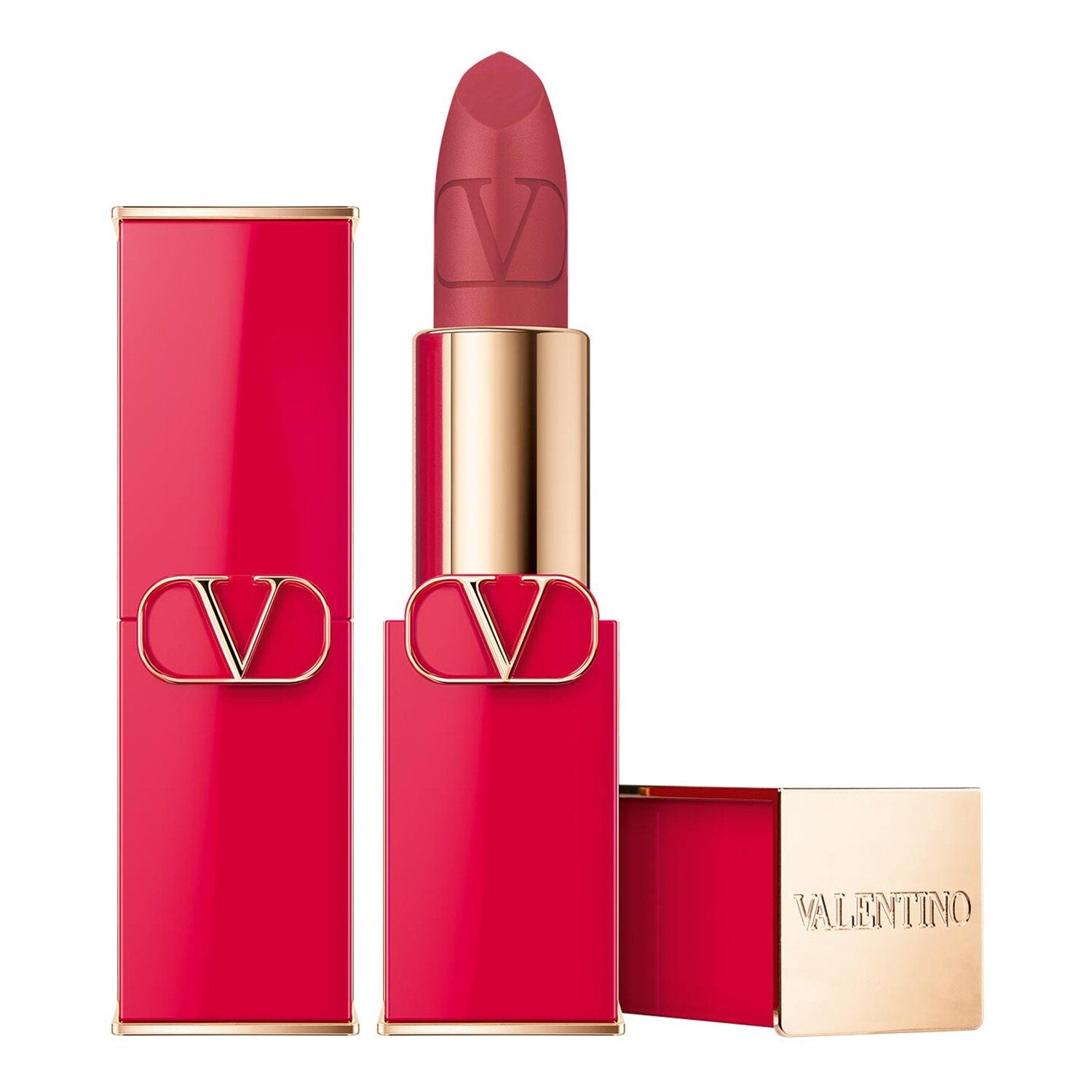 Valentino, Rosso, Mat, Ruj cremos, 110R, Reincărcabilă, 3.5 g - Olmarkt