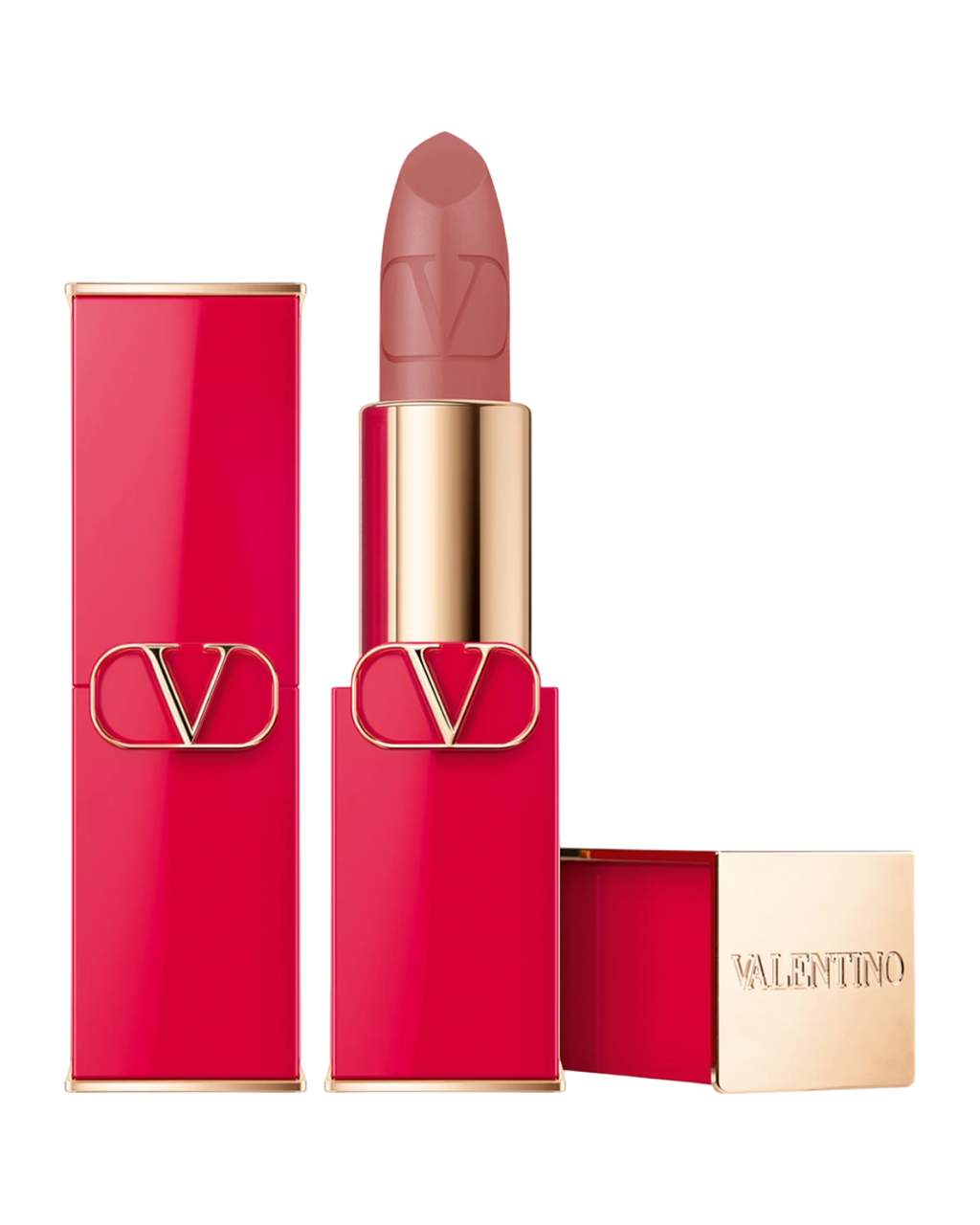 Valentino, Rosso, Mat, Ruj cremos, 123R, Reincărcabilă, 3.5 g - Olmarkt
