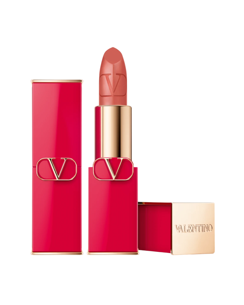 Valentino, Rosso, Finisaj satinat, Ruj cremos, 106A, Reincărcabilă, 3.5 g - Olmarkt