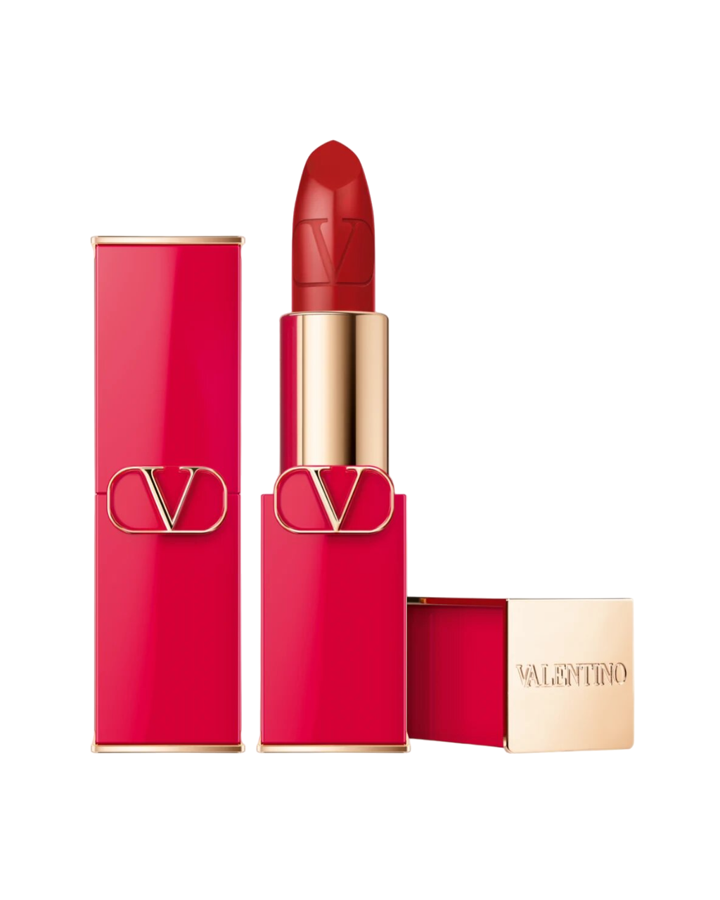Valentino, Rosso, Finisaj satinat, Ruj cremos, 217A, Reincărcabilă, 3.5 g - Olmarkt