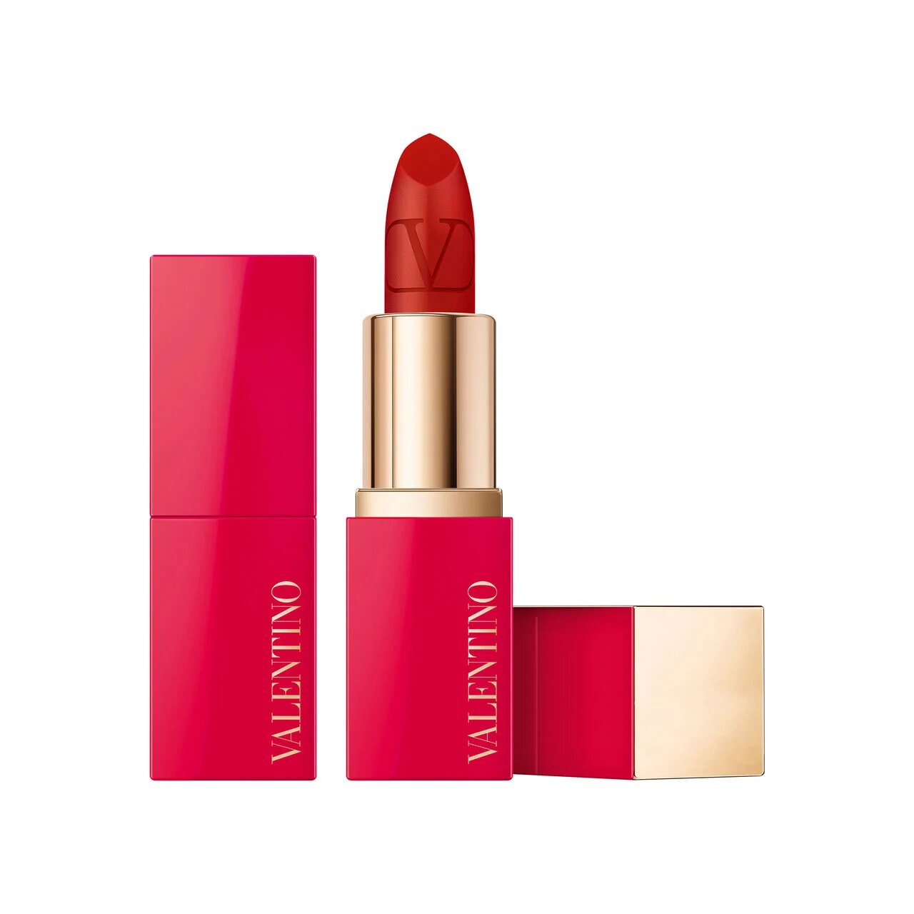 Valentino, Rosso, Finisaj satinat, Ruj cremos, 217A, Reincărcabilă, 3.5 g - Olmarkt