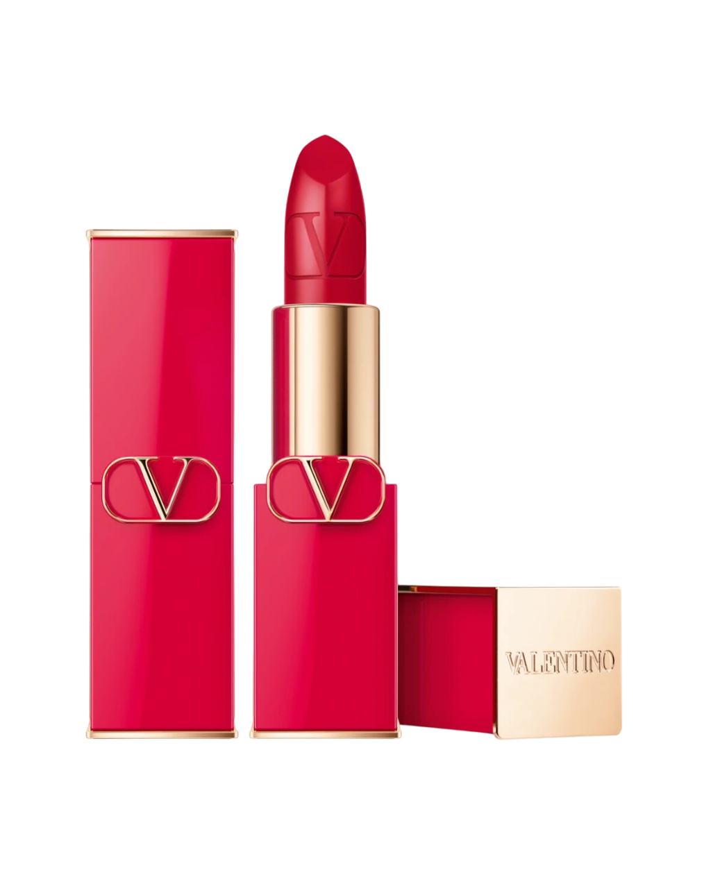 Valentino, Rosso, Finisaj satinat, Ruj cremos, 22R, Reincărcabilă, 3.5 g - Olmarkt