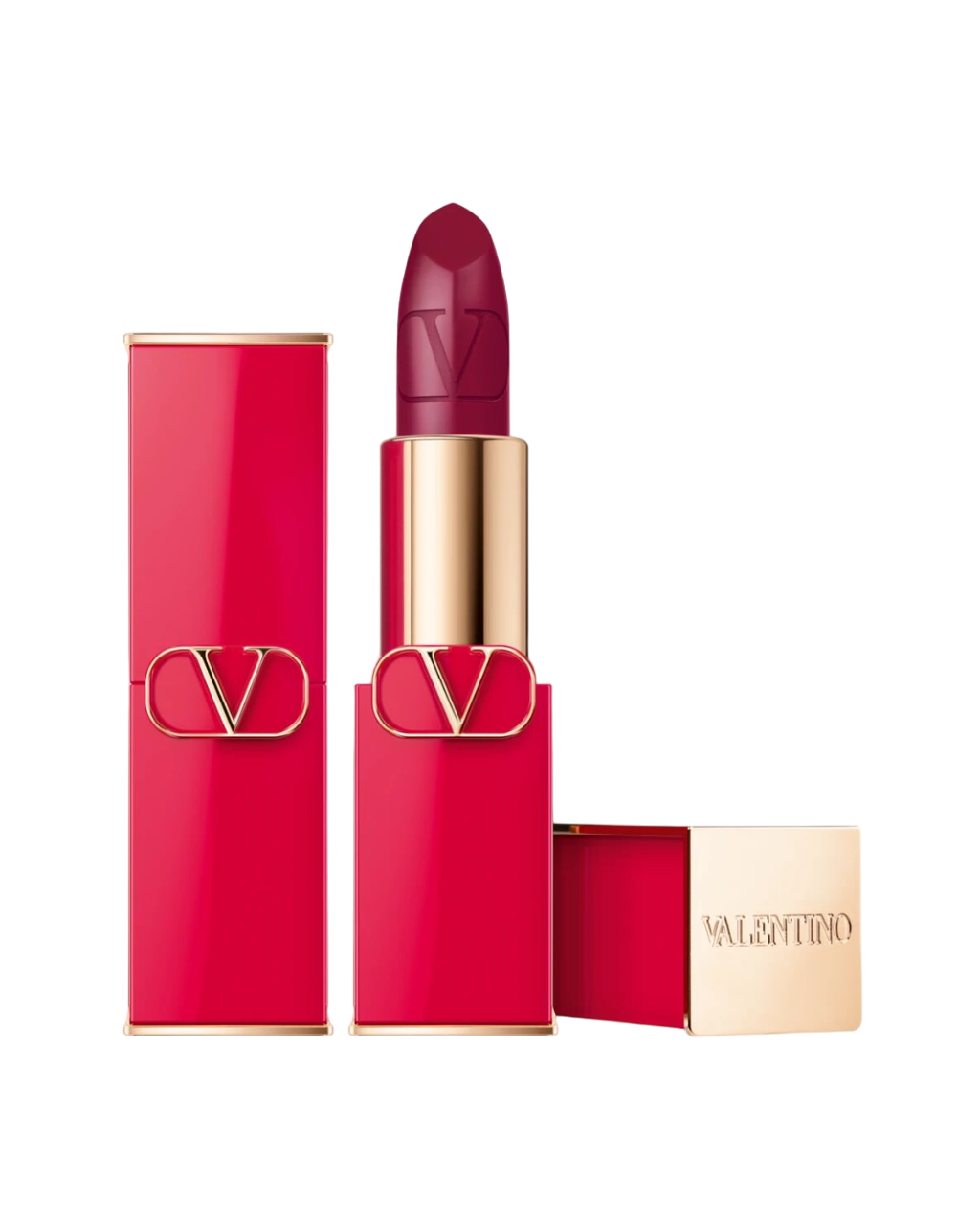 Valentino, Rosso, Finisaj satinat, Ruj cremos, 505R, Reincărcabilă, 3.5 g - Olmarkt