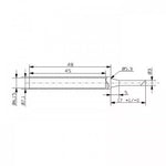 Varf letcon de lipit 28011 set 2buc 28943 Fahrenheit