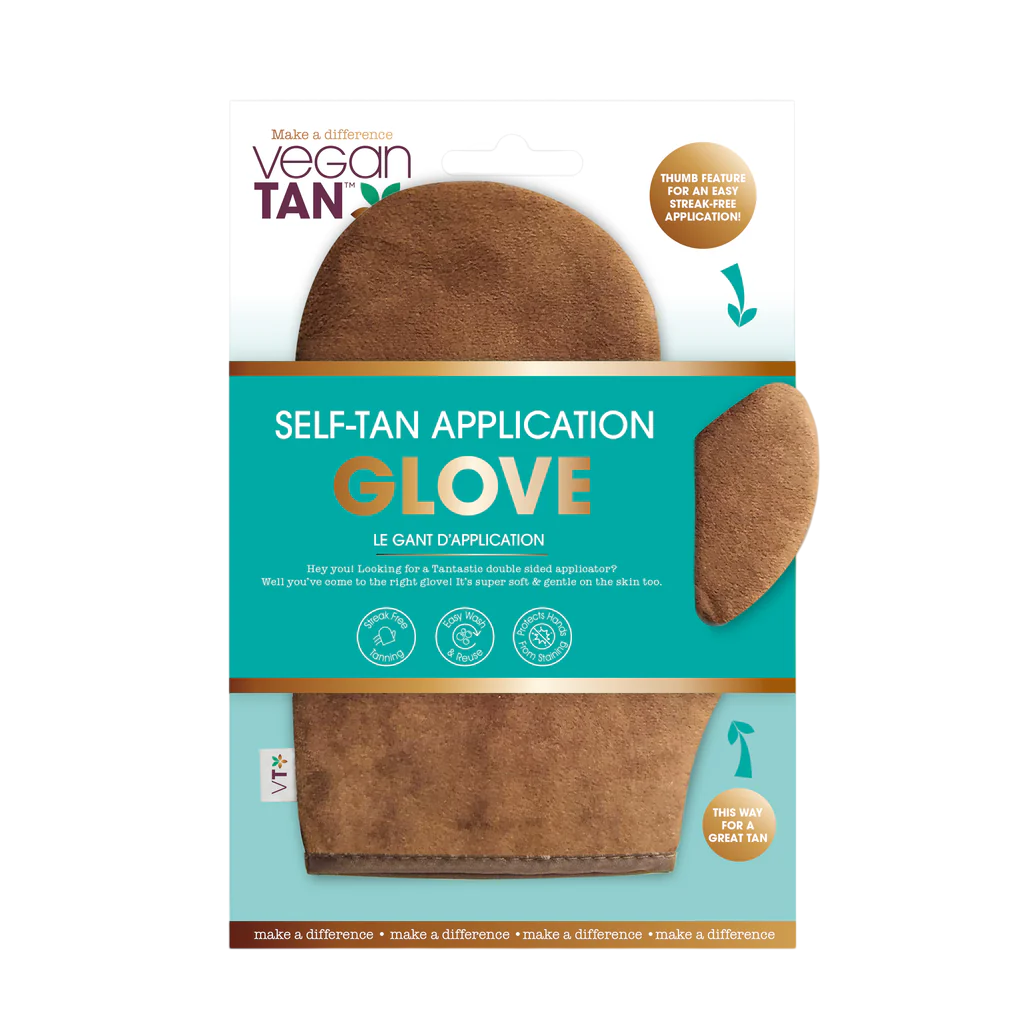 Vegan Tan, Luxury, Mănuși de bronzare, Maro
