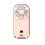 Ventilator Portabil Flippy, 3 in 1, de Mana, de Gat, de Birou, 16.7 x 8 x 1.9 cm, 3 Trepte de Viteza, Incarcare USB,