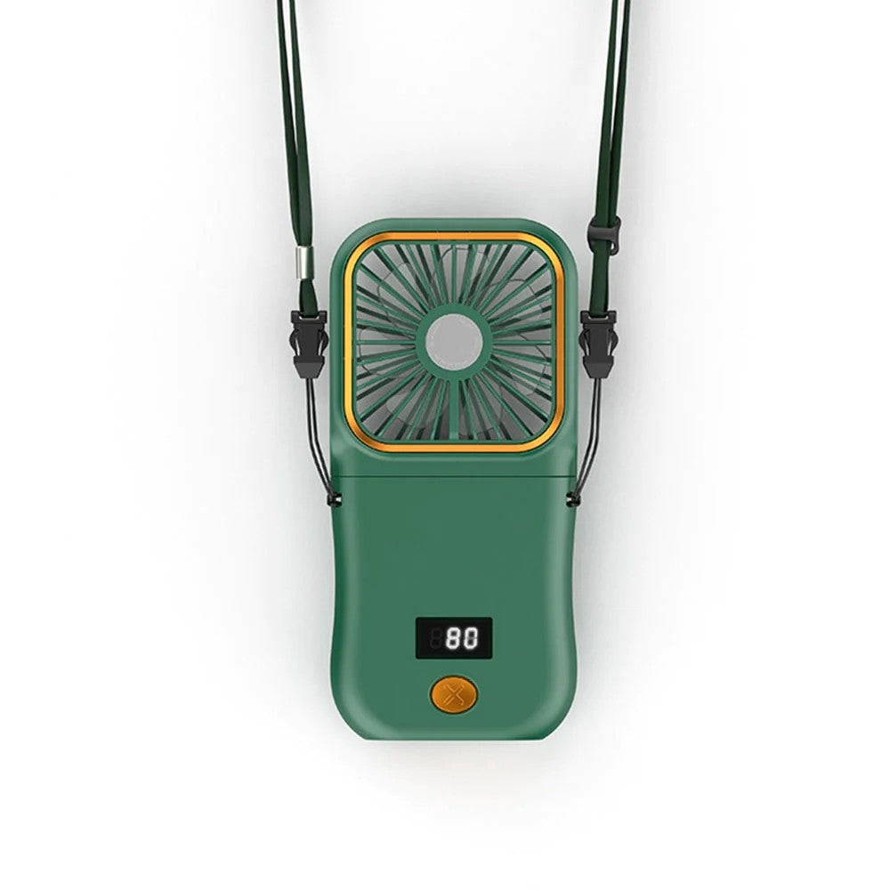 Ventilator Portabil Flippy, 3 in 1, de Mana, de Gat, de Birou, 16.7 x 8 x 1.9 cm, 3 Trepte de Viteza, Incarcare USB,