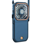 Ventilator Portabil Flippy, 3 in 1, de Mana, de Gat, de Birou, 16.7 x 8 x 1.9 cm, 3 Trepte de Viteza, Incarcare USB,