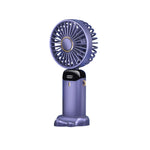 Ventilator Ultra Portabil cu Aromaterapie, Flippy, 3 in 1, de Mana, de Birou, de Gat, 5 Trepte de Viteza, Incarcare