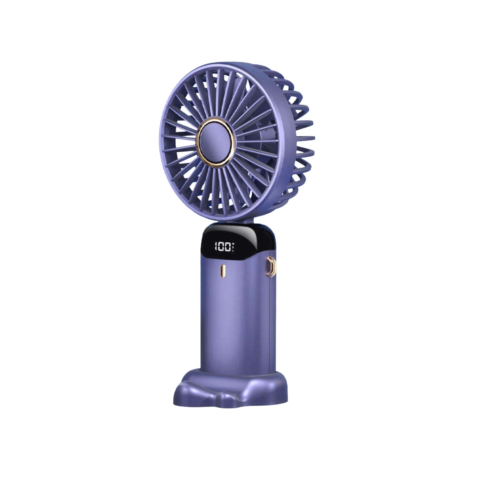 Ventilator Ultra Portabil cu Aromaterapie, Flippy, 3 in 1, de Mana, de Birou, de Gat, 5 Trepte de Viteza, Incarcare