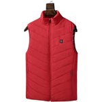 Vesta cu Incalzire, Flippy, Unisex, 2 Zone de Incalzire, Umplutura Bumbac, 3 Trepte de Temperatura, Incarcare USB,