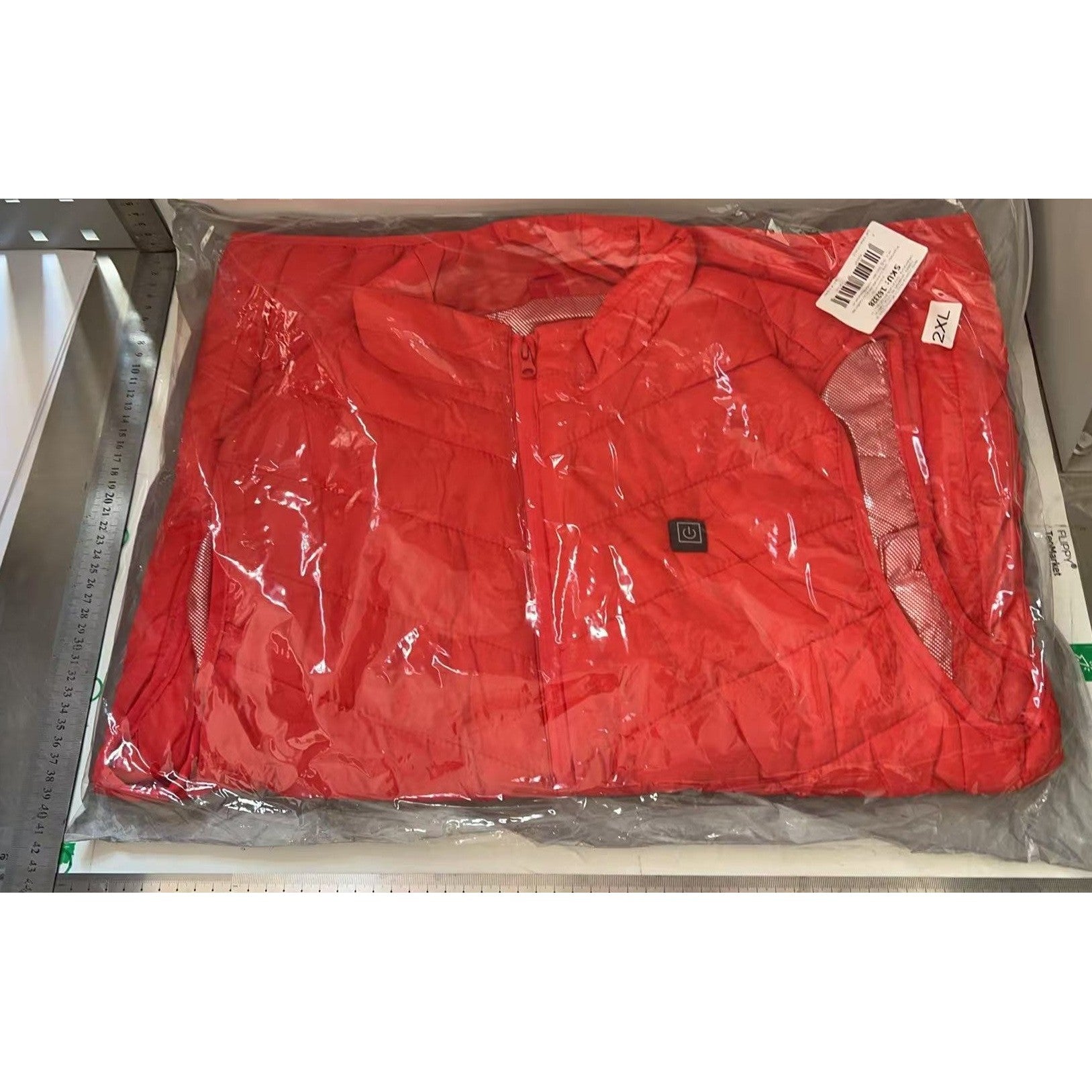 Vesta cu Incalzire, Flippy, Unisex, 2 Zone de Incalzire, Umplutura Bumbac, 3 Trepte de Temperatura, Incarcare USB,