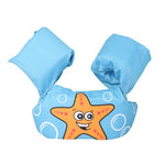 Vesta de salvare pentru copii cu aripioare de inot, Flippy, Albastru, Model stea de mare