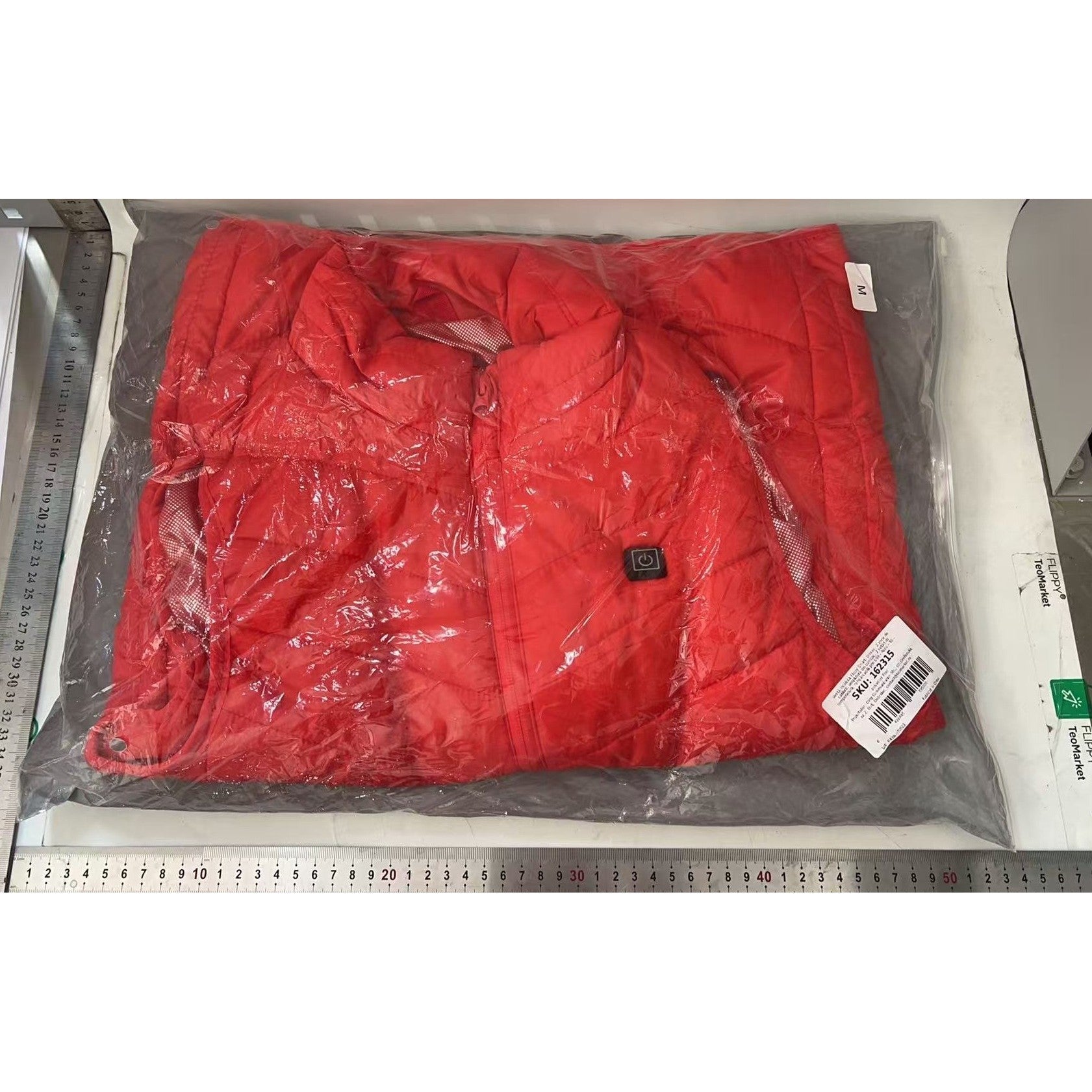 Vesta cu Incalzire, Flippy, Unisex, 2 Zone de Incalzire, Umplutura Bumbac, 3 Trepte de Temperatura, Incarcare USB,