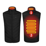 Vesta Inteligenta Incalzita, Flippy, Unisex, 2 Zone de Incalzire, Umplutura Bumbac, 3 Trepte de Temperatura, Incarcare
