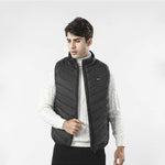 Vesta Inteligenta Incalzita, Flippy, Unisex, 2 Zone de Incalzire, Umplutura Bumbac, 3 Trepte de Temperatura, Incarcare