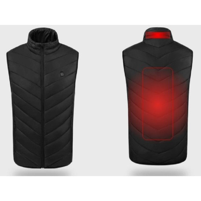 Vesta Inteligenta Incalzita, Flippy, Unisex, 2 Zone de Incalzire, Umplutura Bumbac, 3 Trepte de Temperatura, Incarcare