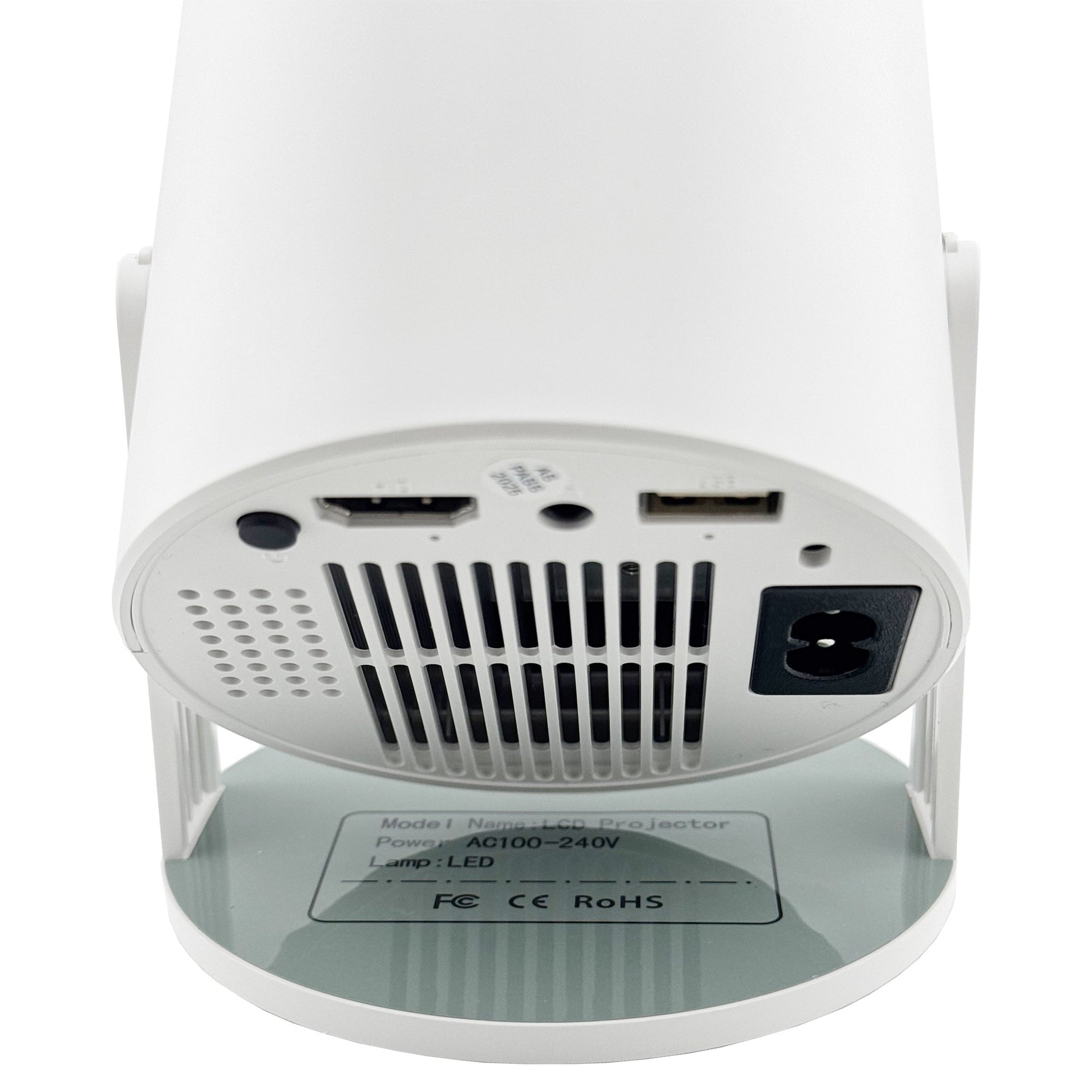 Video Proiector Portabil cilindric HY300, Flippy, Inteligent, HD 1280×720, Wireless, Compatibil cu Android/iOS, AC, 19