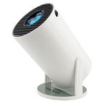 Video Proiector Portabil cilindric HY300PRO, Flippy, Inteligent, Full HD 1080 x 1280, Wireless, Compatibil cu