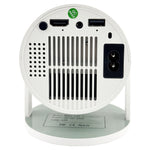 Video Proiector Portabil cilindric HY300PRO, Flippy, Inteligent, Full HD 1080 x 1280, Wireless, Compatibil cu
