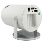 Video Proiector Portabil cilindric HY300PRO+, Flippy, Inteligent, ULTRA HD 1920 x 1080, Wireless, Compatibil cu