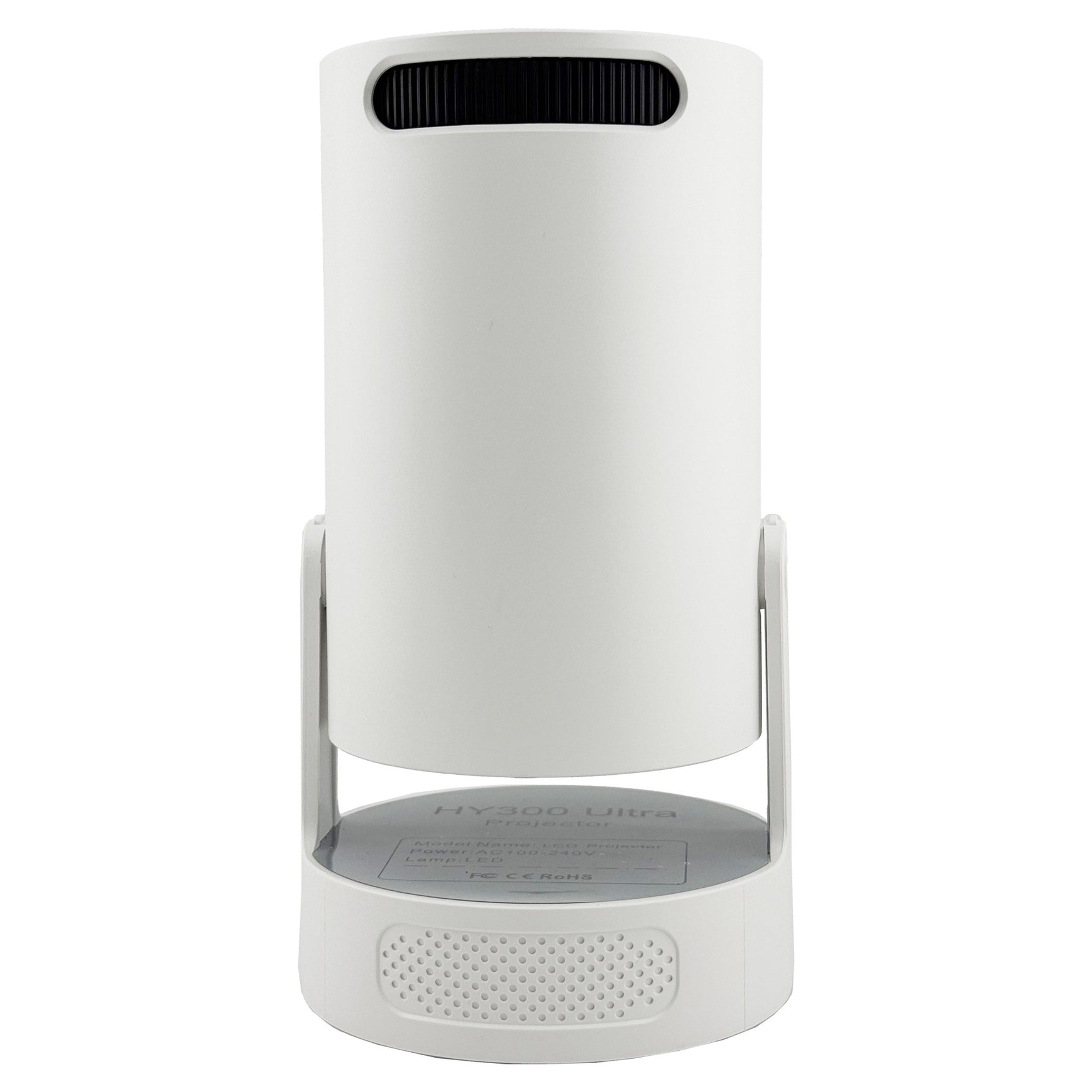 Video Proiector Portabil cilindric HY300ULTRA, Flippy, Inteligent, ULTRA HD 4K 1920 x 1080, Wireless, Compatibil cu