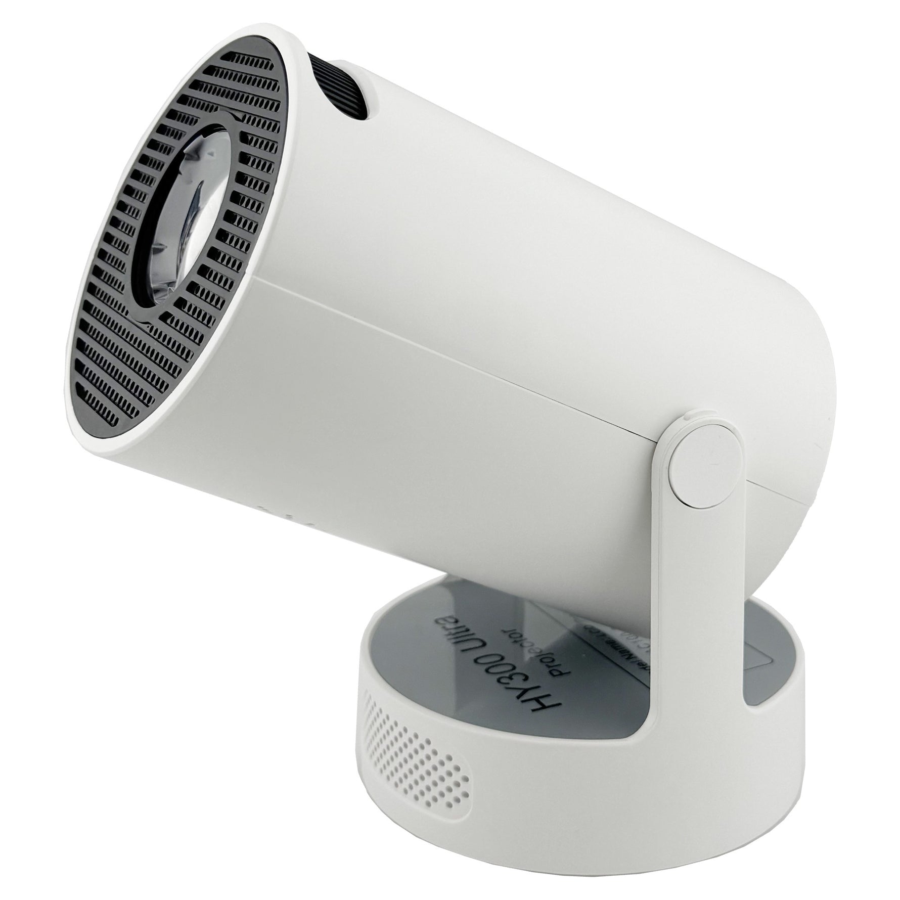 Video Proiector Portabil cilindric HY300ULTRA, Flippy, Inteligent, ULTRA HD 4K 1920 x 1080, Wireless, Compatibil cu