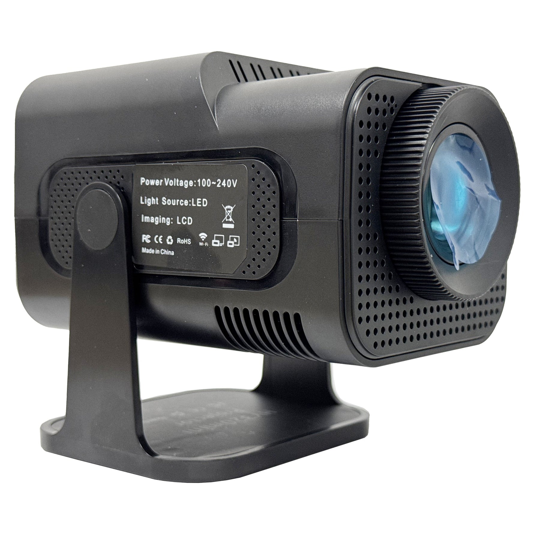 Video Proiector Portabil HY320 MINI, Flippy, Inteligent pentru Jocuri, Ultra HD 1920 x 1080, Wireless, Compatibil cu